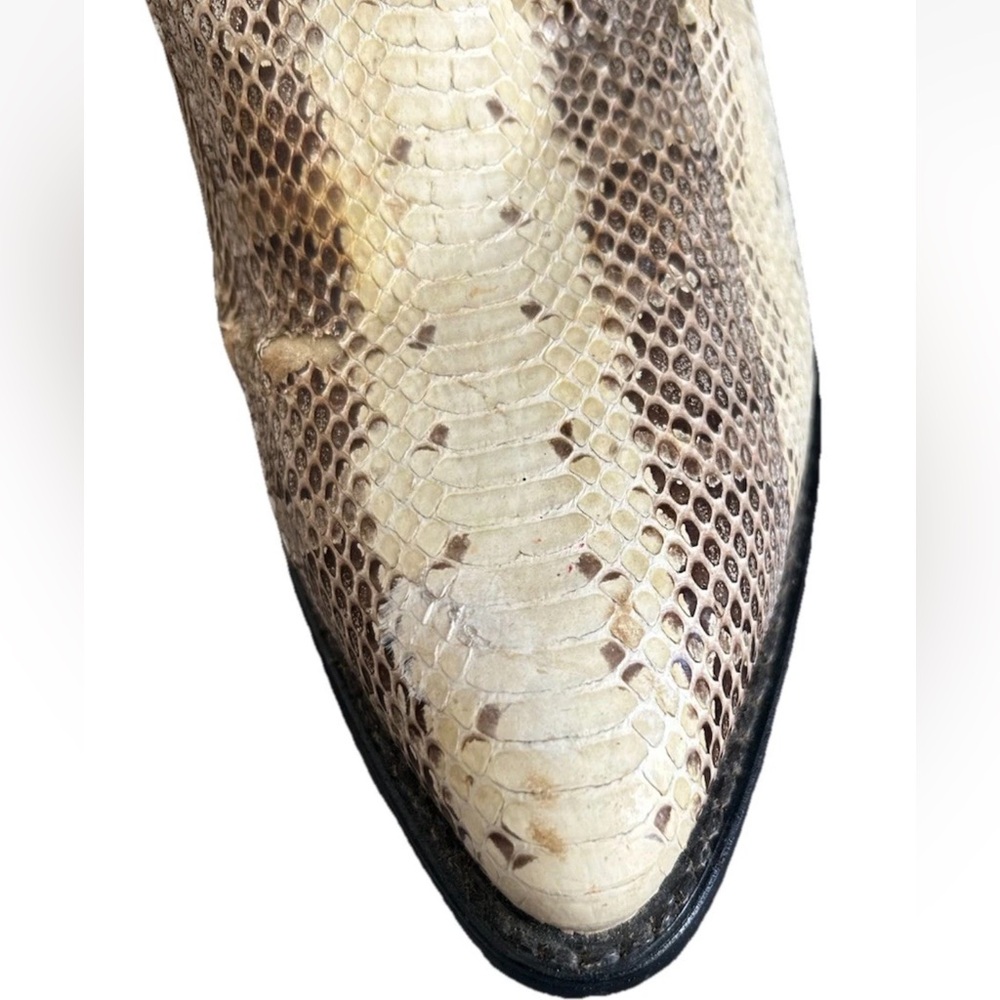 Men’s Laredo Genuine, Python, Snake Skin, Cowboy … - image 8